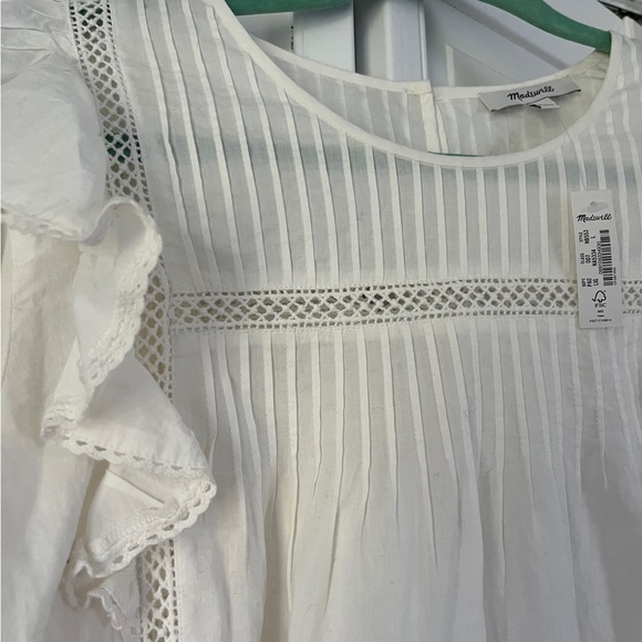 Full-Sleeve Pintuck Ruffle Top - Picture 2 of 3